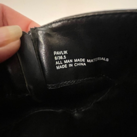 JustFab Black Pavlik Moto Ankle Black Boots - Picture 7 of 8